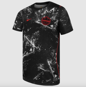 Canada Soccer Nike 2026 Away Stadium Replica Jersey - Black