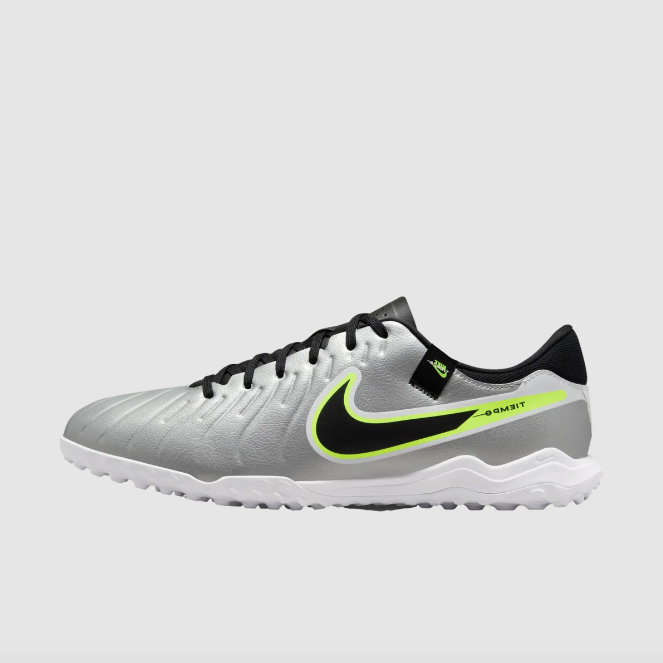 Nike Tiempo Legend 10 Academy Turf - Silver/Volt