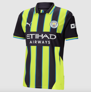 Manchester City Away Soccer Jersey 24/25 - Adult