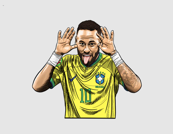 Rafraîchisseur d'air Neymar '22 World Cup