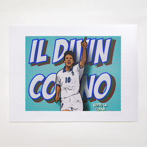 Roberto Baggio Poster