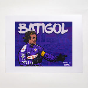 Gabriel Batistuta Poster