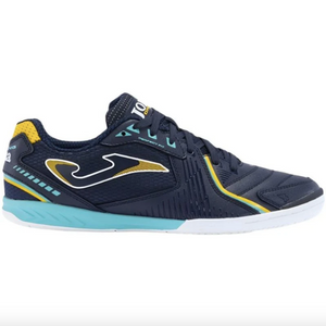 Joma Dribling Indoor Soccer Futsal Shoe - Navy/Turquoise
