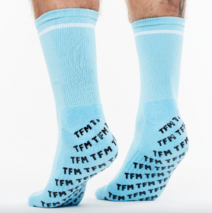 TFM Series 2 Grip Socks - Sky Blue
