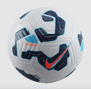 Nike Academy Soccer Ball Size 5 - Wht/Navy