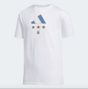 Tee-shirt Argentine 2022 Winners - Kids White