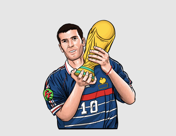 Zinedine Zidane '98 Freshener