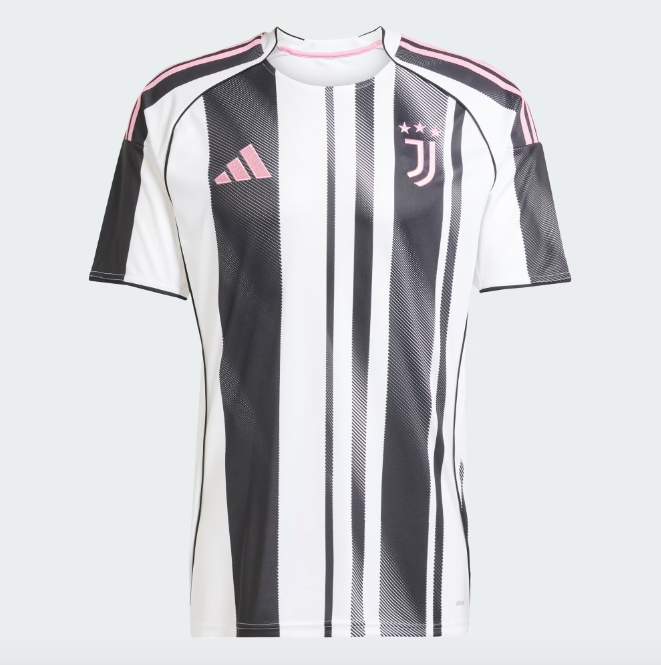 Juventus Home Soccer Jersey 2025/26 - Adult