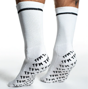 TFM Series 2 Grip Socks - White