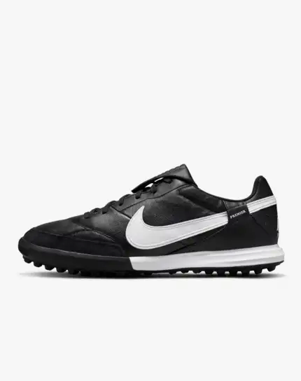 Chaussures de football Nike Premier 3 TF - Noir/Blanc
