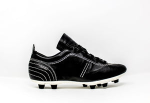Akuna Cinquestelle Colibri Special Edition FG Soccer Cleats, cuir de veau, 12 crampons coniques, vue latérale