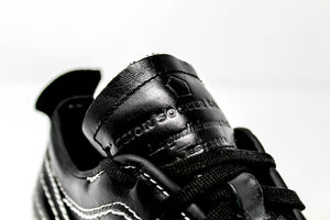 Akuna Cinquestelle Colibri Special Edition FG Soccer Cleats, cuir de veau, 12 crampons coniques, vue sur la languette