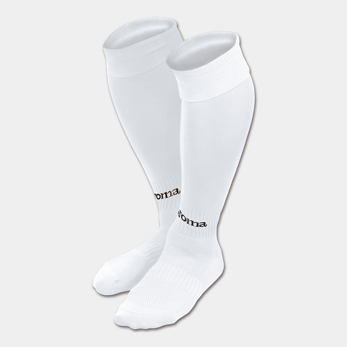 Chaussettes de football classiques Joma blanches 