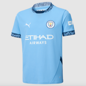 Maillot de football domicile Manchester City 21/22 - Enfants