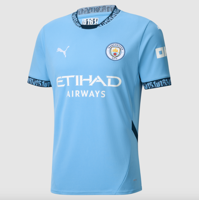 Maillot de football domicile Manchester City 21/22 - Adulte