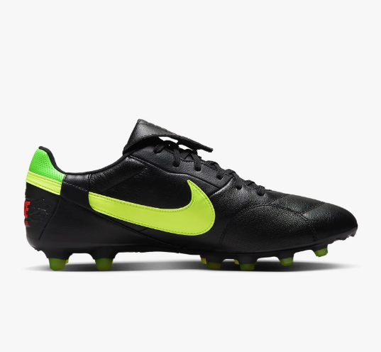 Nike Premier 3 FG - Black/Volt