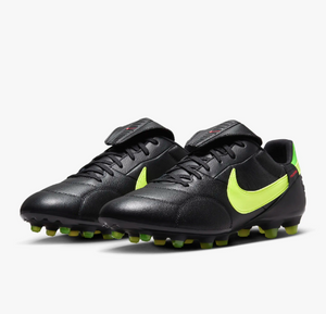 Nike Premier 3 FG - Black/Volt