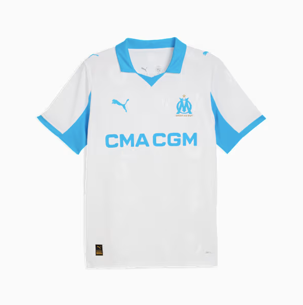 Olympique de Marseille Home Soccer Jersey 2025/26 - Adult