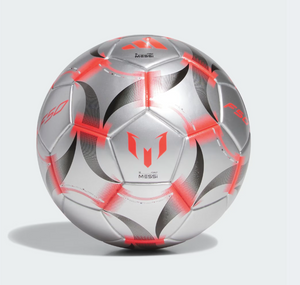 Messi Mini Soccer Ball - Silver