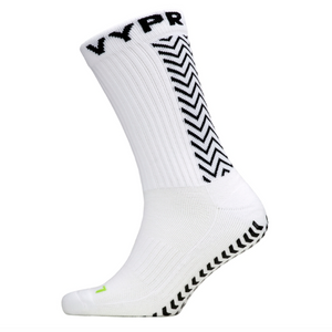 VYPR Venm 2.0 Plus Grip Sock - White