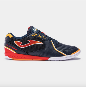 Joma Dribling Indoor Soccer Futsal Shoe - Navy/Red