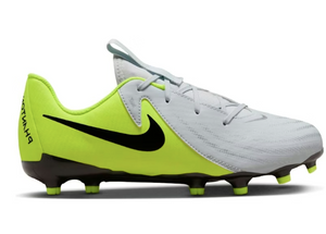 Kids Nike Jr. Phantom GX 2 Academy FG/MG - Silver/Volt