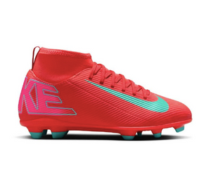 Kids Nike Jr. Mercurial Superfly 10 Club FG/MG - Red