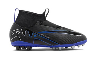 Kids Nike Jr. Mercurial Superfly 9 Academy FG/MG - Black/Blue