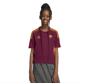 KIDS AS Roma Home Soccer Jersey 25/26