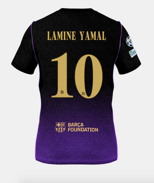 LAMINE YAMAL | UCL away jersey 26/27 FC Barcelona x Kobe Bryant - Kids