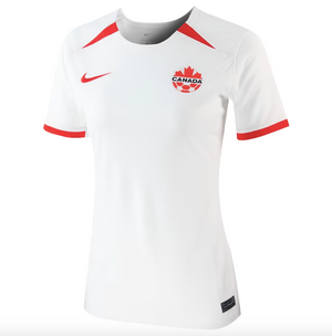 Women's Nike White Canada Women's National Team 2023/24 Away Replica Jersey