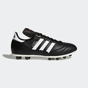 side view of the adidas copa mundial firm ground soccer cleat