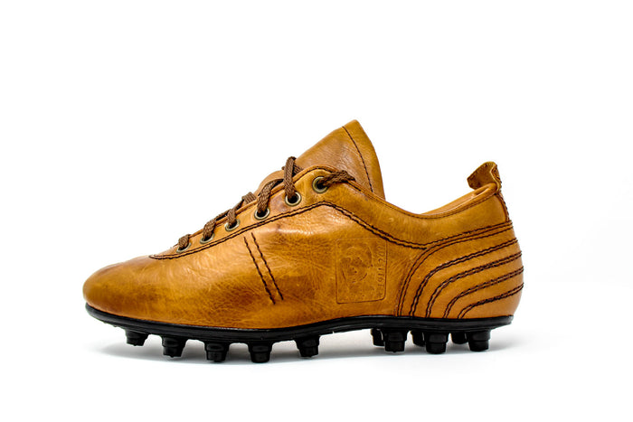 Akuna Cinquestelle Storica HG Soccer Cleat - Brown