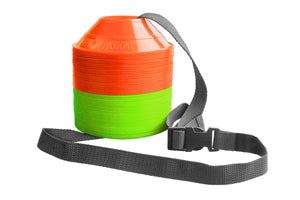 KwikGoal Mini Cone Kit, Orange & Green Cones