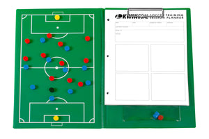 KwikGoal Green Magnetic Soccer Board, Magnetic Vynil Folder, Session Planner Sheets, Player Magnets