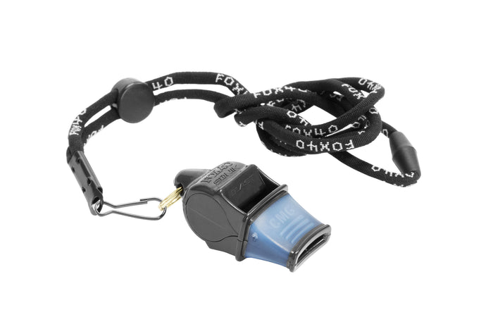 KwikGoal Fox 40 Sonic Whistle Black
