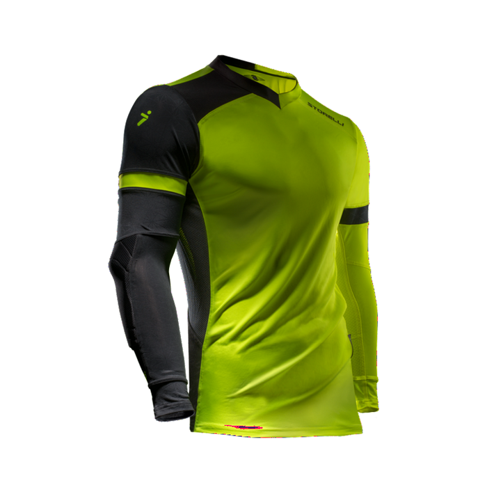 Kids Storelli ExoShield Gladiator Youth Goalkeeper Jersey - Fluo